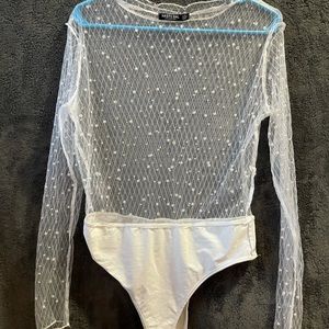 Cute mesh body suit!